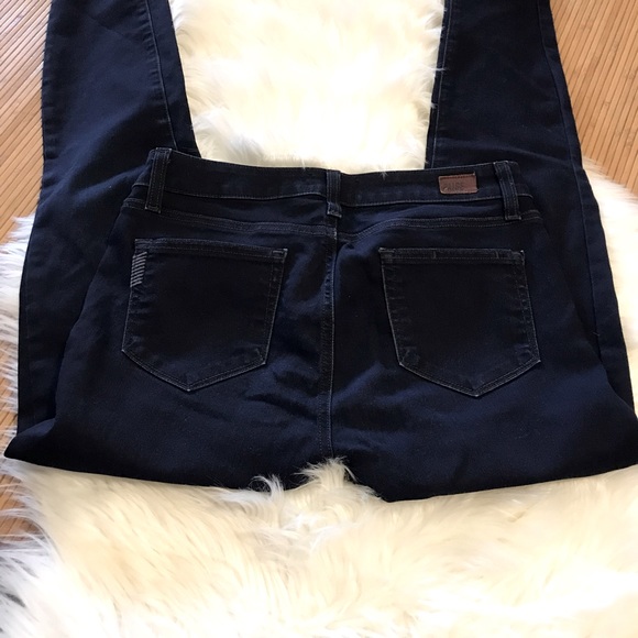 PAIGE Dark Wash Verdugo Ankle Cut Jeans SZ 29 EUC - Picture 2 of 9